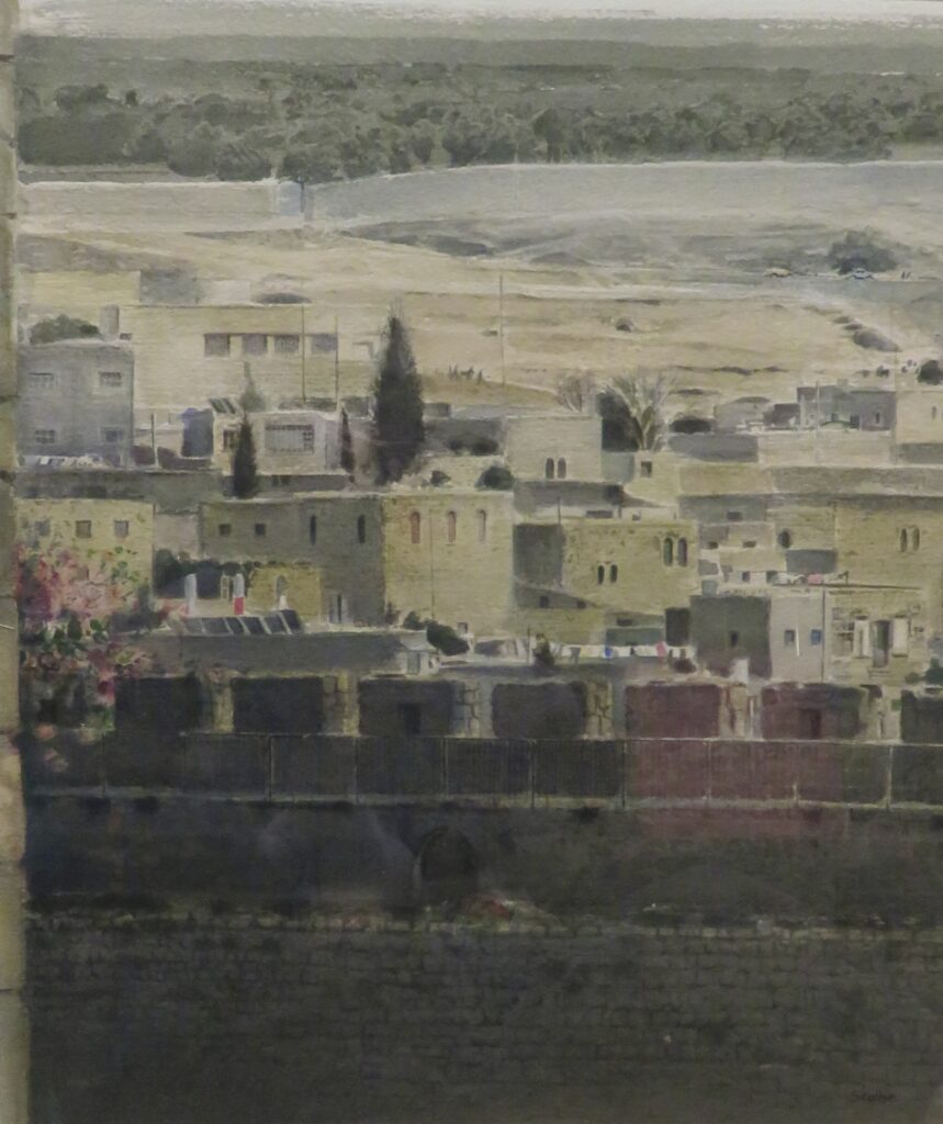 Jerusalem, Watercolor